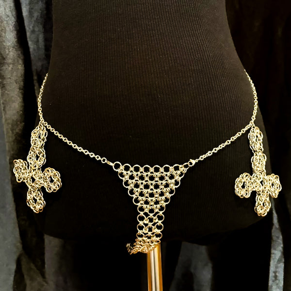 ANTI GOD STEEL MICRO THONG