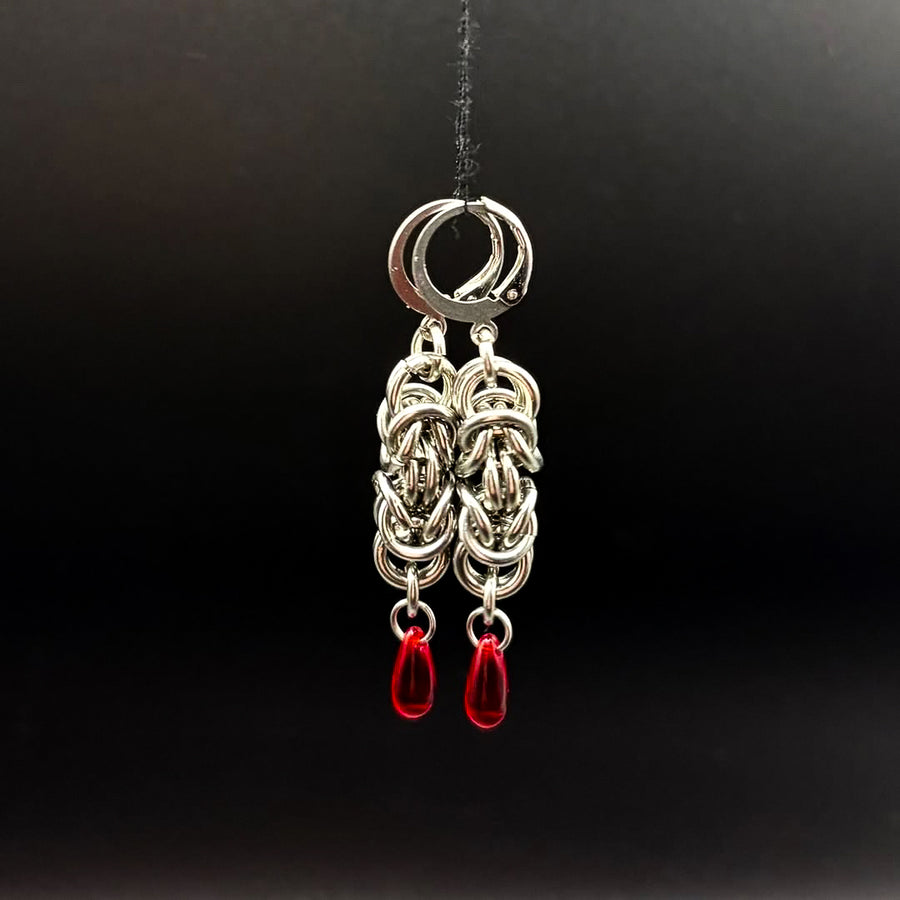 BLOOD DROPLET EARRING