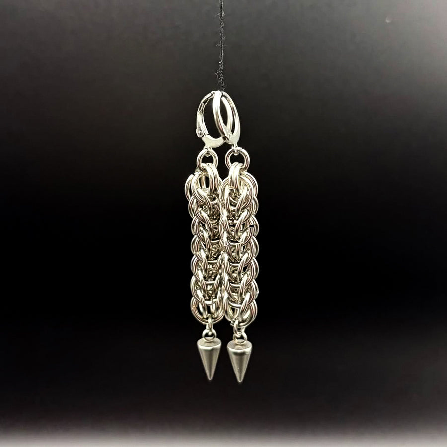 NEEDLE POINT EARRINGS